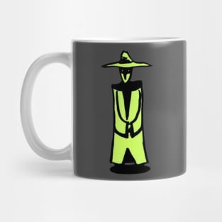 Yellow Man of Mystery Mug